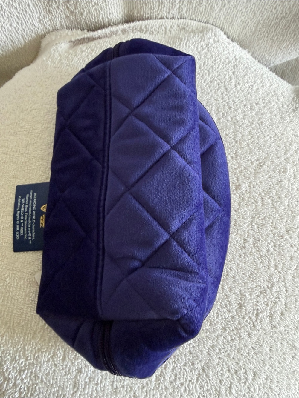 Vera Bradley Purple Quilted Cosmetic Pouch Set with Owl Embroidery - Picture 5 of 8